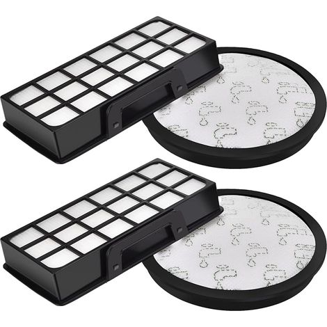 Lot de 2 Filtres HEPA pour Rowenta Silence Force Cyclonic 4AAAA (Modèle RO76xx) RO7681EA RO7691EA RO7690EA RO7649EA RO7647EA RO7663EA RO7676EA Aspirateurs, Filtre de Rechange ZR903701 (1/5)