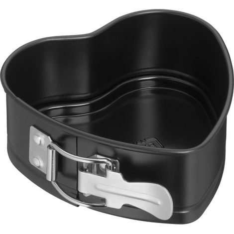 Kaiser Stampo a Forma di Cuore Patisserie 11 cm, Lega di Acciaio, Nero, 11 x 14 x 5 cm (1/5)