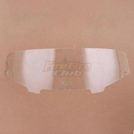 Pare-brise de moto 5" et 8" (12,7 cm) - Déflecteur pour Harley Electra Street Glide FLHX Touring CVO 96-13 - Transparent (1/5)