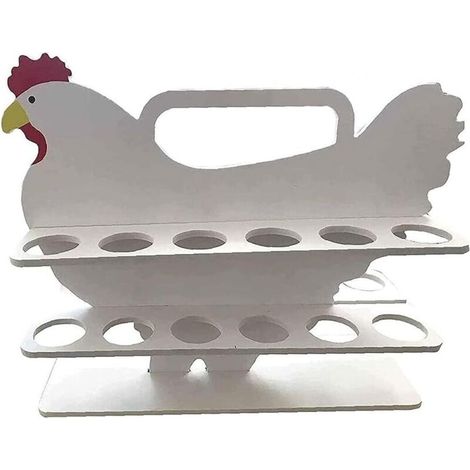 Porte-œufs en bois, porte-œufs portable, porte-œufs de cuisine, porte-œufs, porte-œufs pour placard (1/5)