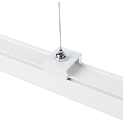 QAZQA Hängebeschlag für 3-phasiges Schienensystem weiß - 3-phasig