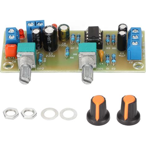 Préamplificateur Subwoofer Alimentation Simple 12V Carte Filtre Passe-Bas Anti-Interférences HiFi (1/5)