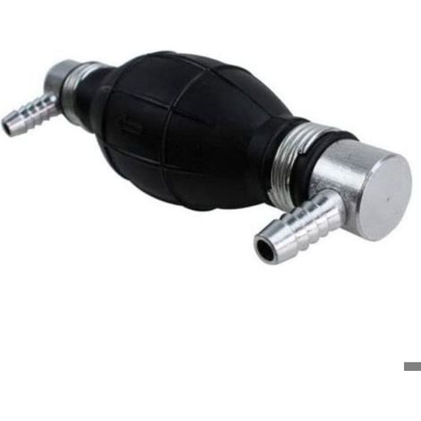 Pompe Poire d'Amorçage pour Système Alimentation Carburant Gasoil Essence Diesel 8mm Coude 90° Universel-LIAIKI (1/3)