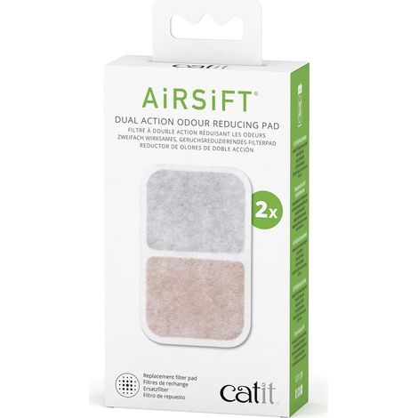 Catit AiRSiFT - Cuscinetti a Doppia Azione, Confezione da 2 (1/5)