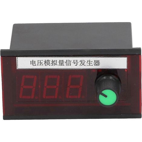 Spannungsgenerator mit Digitalanzeige, Verschleißfestigkeit, Verpolungsschutz, DC15–30V, 0–10V (1/4)