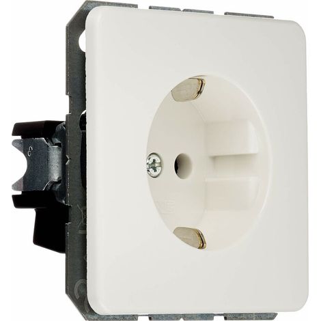 Jung Toma de corriente SCHUKO®, 16 A 250 V , duroplástico, Serie CD, blanco alpino CD 1520 WW (1/3)