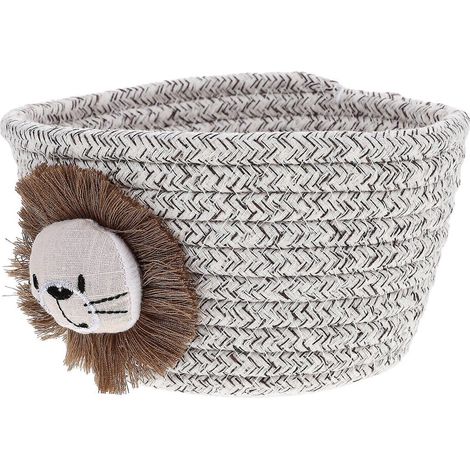 Paniers de rangement tressés (lot de 2) - Petits paniers de rangement décoratifs (1/5)
