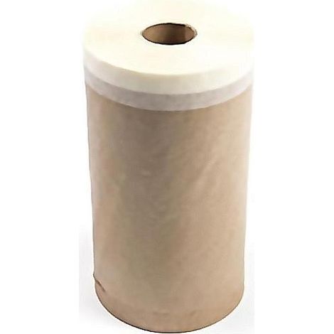 PAPEL CON CINTA ADHESIVA 150MMX20MT ROLLO 20 M