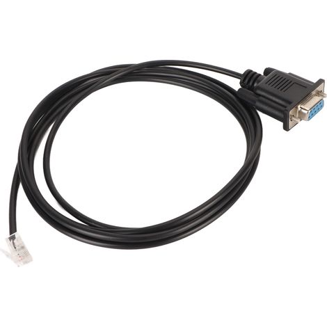 Câble console série réseau LAN RS232 DB9Pin femelle vers RJ11 RJ12 6P6C pour variateur Sevo pour appareils pas à pas Leadshine (1/5)