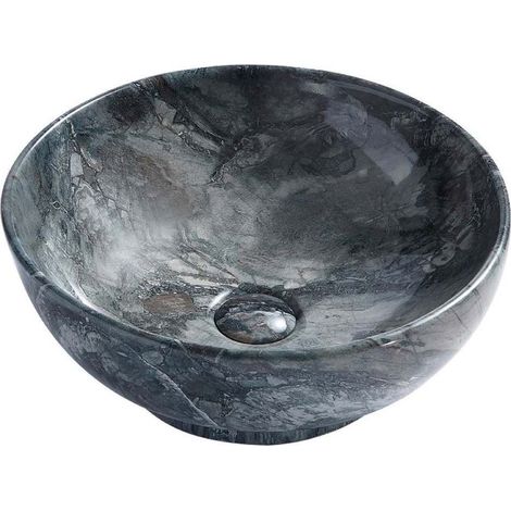 Keramik Waschtisch Gästebad Hand- Waschbecken Aufsatzwaschtisch Gästebad 41x41 Aloni Mouse Aufsatzwaschbecken 41 x 41 x 18 cm (1/2)