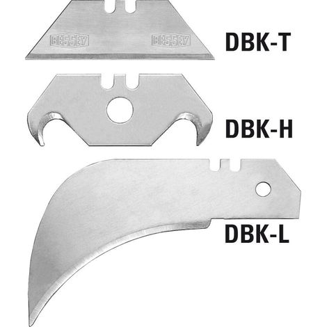 Lame di ricambio Bessey 10x DBK-T trapezoidali. (1/4)
