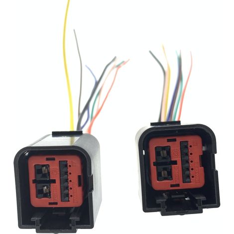 7-pin connector 1-1732155-1, compatible with Buick and Ford power window motors.