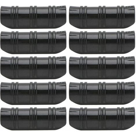 Fascette stringitubo per serra – Confezione da 50 fascette stringitubo rigide in plastica, diametro 22 mm, ideali per fissare teloni e reti ombreggianti.