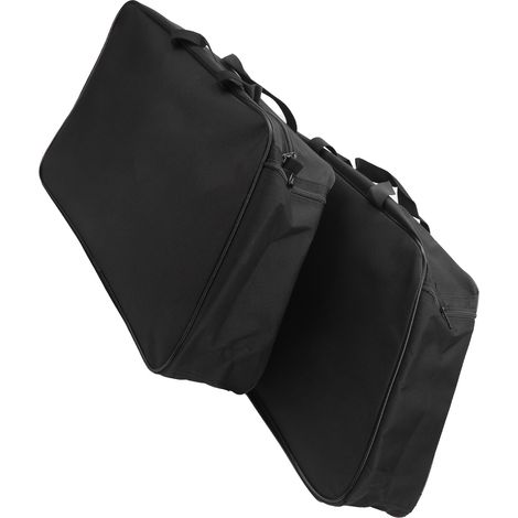 Sacoche latérale de moto en nylon étanche, porte-bagages pour gants, portefeuille et batterie externe. (1/5)
