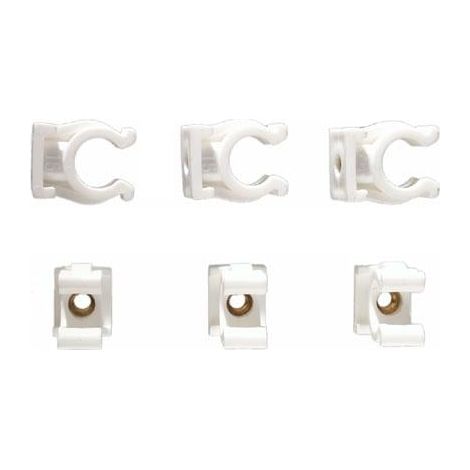 Rohrclip einfach 28 mm / 25er Pack Halterungen & Rohrschellen (1/2)