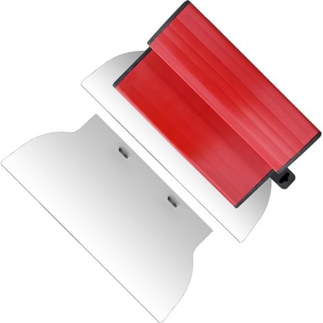 Spatule de Lissage,Spatule en Acier Inoxydable,Lame 9.8inch pour Enduire et Lisser - 25 cm (1/5)