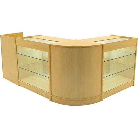 Aries LED Shop Counter Set CM60, TB60 & 2 x K900 - Maple