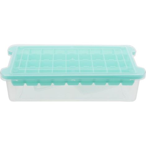Moule à Glaçons en Silicone Couvercle et Pelle, Pratique Facile (1/5)