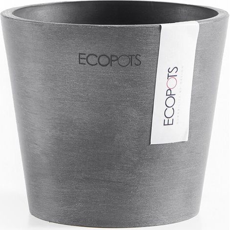 VASO AMSTERDAM MINI D10,5x9,2CM GRIGIO (1/3)