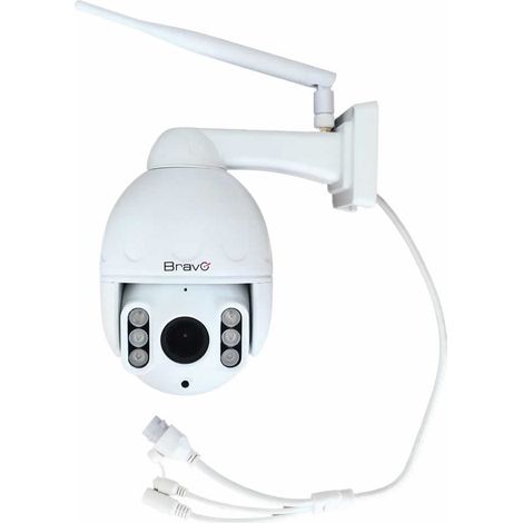 Bravo Admiral Pro Motorisierte Außen-IP-Kamera Wi-Fi 1080P 5-fach optischer Zoom Nachtsicht 30M