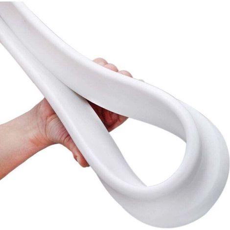 Barrière de douche pliable et système de rétention pour barrage d'eau et maintient l'eau à l'intérieur du seuil (1/4)