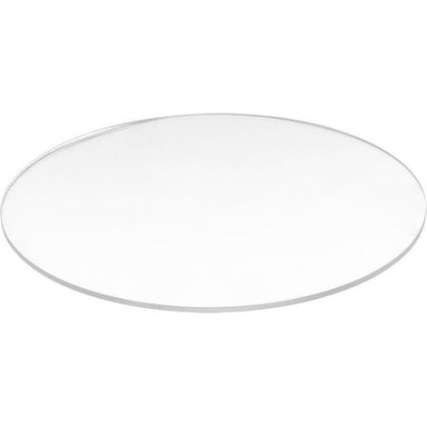 Disque Acrylique - 85 mm - Épaisseur 3 mm - Transparent - 1 Pièce (1/4)