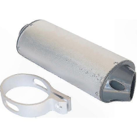 Collier de serrage pour tuyau d'échappement de 28 à 38 mm, compatible avec les moteurs de quad et moto tout-terrain de 50 à 125 cm³. (1/5)
