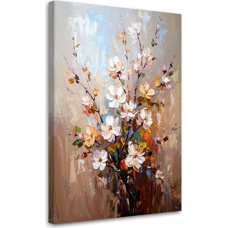 Quadro su tela, Delicato bouquet di fiori - 40x60 (1/3)