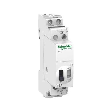 Telerruptor ACTI9 iTL 16A 48VCA 2P con control remoto y montaje en carril DIN