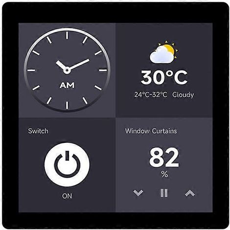 ESP32-S3 Entwicklungsboard mit 4-Zoll-Quadrat-kapazitivem Touchscreen (480 x 480 Pixel), Wi-Fi, Bluetooth und HMI/LVGL grafischer Schnittstelle. (1/5)