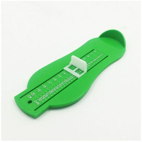 Appareil de mesure du pied Règle de mesure de la longueur du pied(vert), Ensoleillé (1/5)