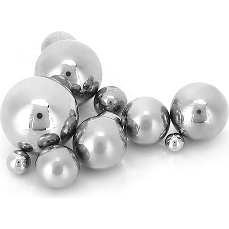 Kit de 450 billes en acier à roulement haute dureté, accessoires pour roulettes M2 à M8 (1/5)