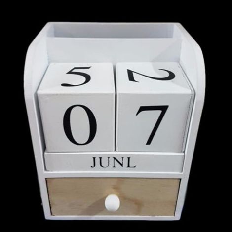 Porte-plume Objets Avec Date Tiroir Bois Meuble Design Campagne Chic