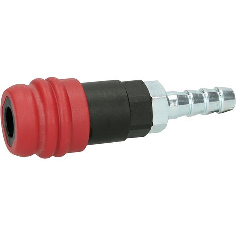 KS Tools 2 Stufen-Druckluft-Sicherheitskupplung mit Schlauchtülle, 11 mm (1/5)