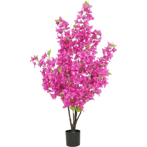 Bougainvillier artificiel fuchsia 120cm (1/4)