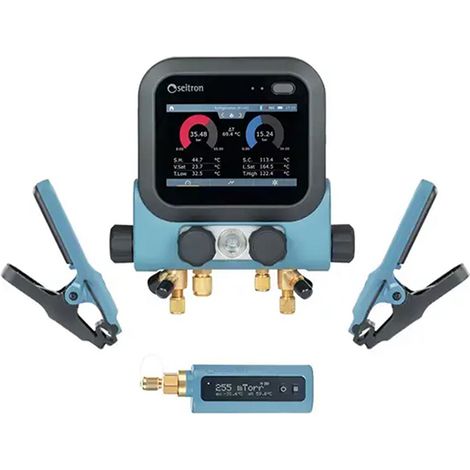 Seitron Be Cool Evo Smart Kit POFD021001SE Manifold Digitale Smart HVAC/R