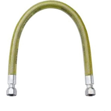 SCELTO DA DESIVERO Flessibile in acciaio inox mf 1/2 l500 gas a norma en 14800 codice prod: DSV12426