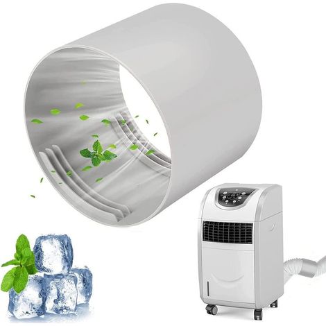 Adaptateur de Tuyau D'échappement Climatiseur Ø150mm,Climatiseur Adaptateur de Tuyau de Fenêtre,Pour Climatisation,Déshumidificateur,Sèche Linge (1/5)
