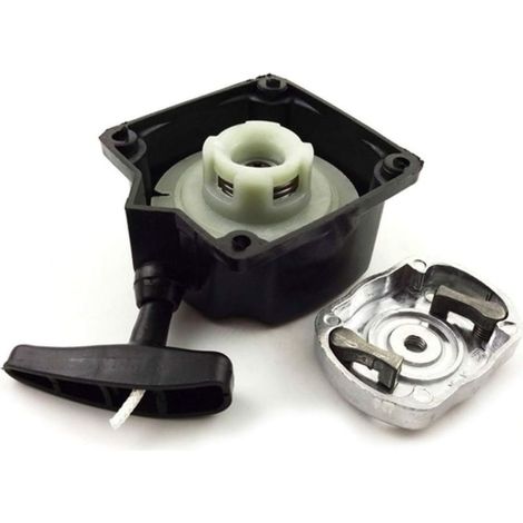 Lanceur pour moteur thermique 49cc/52cc – Démarreur semi-automatique – Cloche d'entraînement pour débroussailleuse et tarière (1/5)