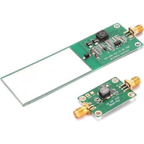 Mini-Whip-Antennensystem (10 kHz–30 MHz), 2-teilig, aktiv, für elektronische Mittel- und Kurzwellenradios