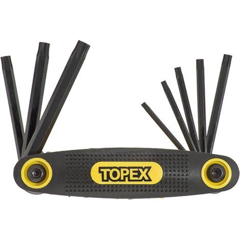 CHIAVI TORX serie 8 pezzi - TOPEX
