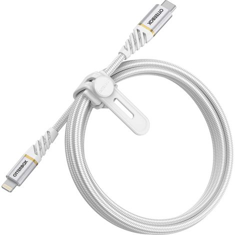 Otterbox USB-C auf Lightning Premium Kabel 1 m, weiß (1/4)
