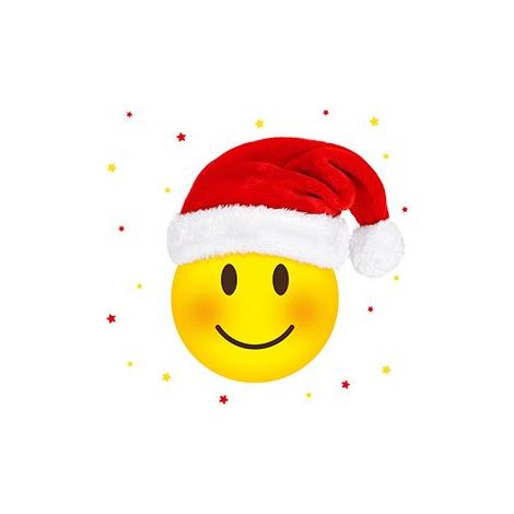 Braun & Company Servietten Atelier X-mas Smiley 33 x 33 cm - 20er Pack Servietten