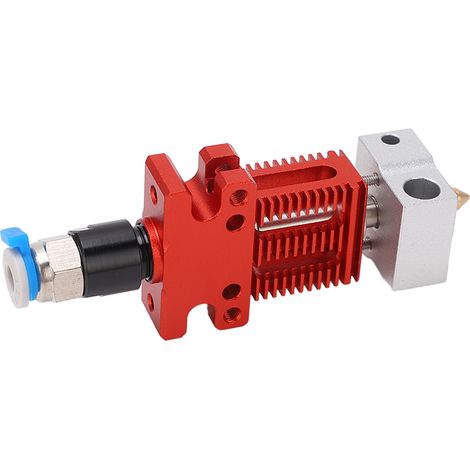 Heißextrusionskopf für CR-6 SE 3D-Drucker, Ersatzteil für Druckdüse, kompatibles Ersatzteil, hohe Präzision, Aluminium, schwarz. (1/5)