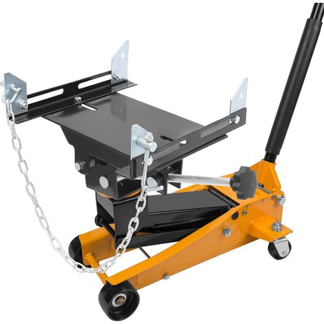 Tête d'adaptateur de Transmission de 0,5 Tonne, Acier à Angle d'inclinaison réglable à 45 ° Adaptateur de cric de Transmission de 0,5 Tonne, utilisé pour convertir Le cric de Sol en cric de (1/5)