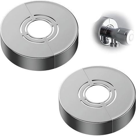 Tap Rosette Pipe Cover for Shower, Radiator, Mixer Tap, Diameter 21/26/33 mm, Rosette for Installation (1/5)