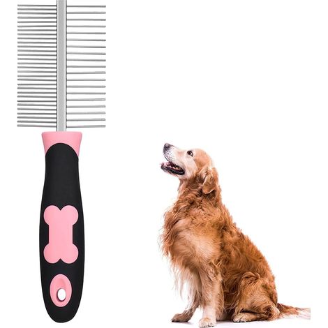 Peigne Pour Chien 1 Peigne à Puces à Puces Acier Inoxydable Anti - MMCD-ZGL-05305 (1/5)