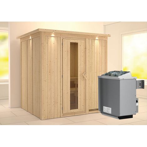 Sodin Front ,9KW intr.Strg mit Energiespartür u.Dachkranz