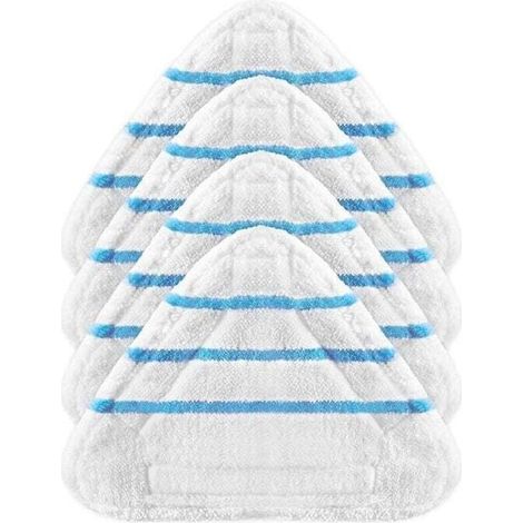 Housses Lingettes Universelles pour Balai Vapeur et Nettoyeurs Vapeur 4 Pièces (1/4)
