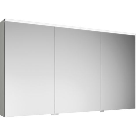 armoire de toilette burgbad Eqio avec éclairage LED à poser, 3